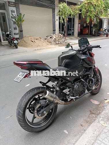 Kawasaki Z400 10.000km Đen đỏ chính chủ biển 43
