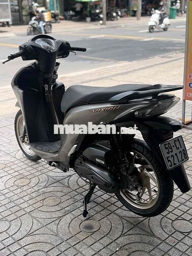 Honda Vision 2025 Biển TPHCM Xám Mâm Đồng Zin Chất