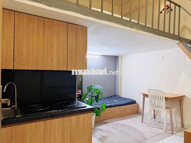 DUPLEX GÁC CAO FULL NỘI THẤT VƯỜN LÀI TÂN PHÚ CÁCH ĐH VĂN HIẾN 1KM