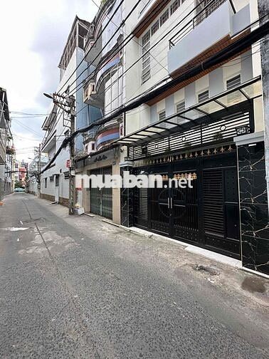 BÁN NHÀ HẺM XE TẢI CÁCH MẶT TIỀN 30M - 5 TẦNG NỞ HẬU 5,6M BỀ THẾ .