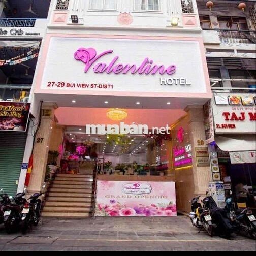 KS 27 29 Bùi Viện Phạm Ngũ Lão Q1 DT: 7.83x20m Hầm Trệt Lửng 7 Lầu ST