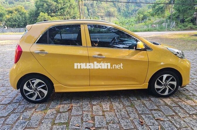 Kia Morning Luxury 2020 Vàng 71500 km