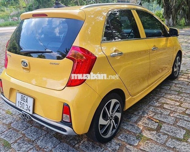 Kia Morning Luxury 2020 Vàng 71500 km