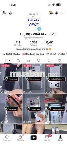 CẦN TÌM ĐỒNG ĐỘI. bán hàng phụ kiện ĐT sàn tiktok