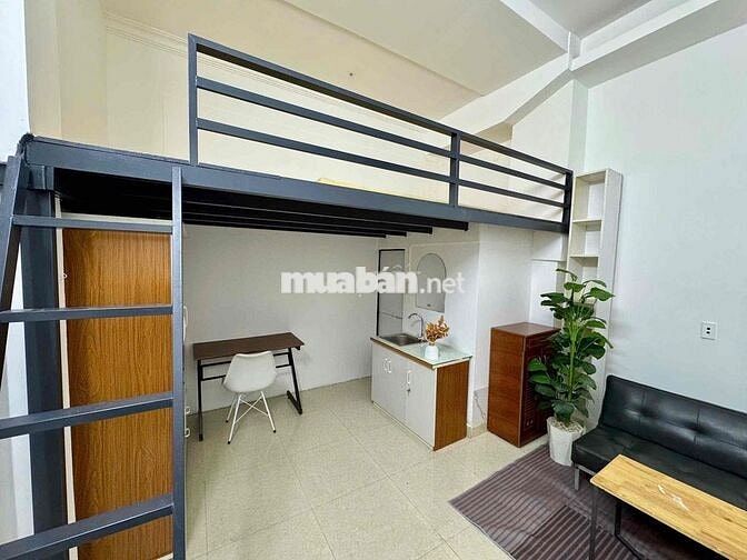 🔥Cho Thuê Phòng Có Gác Full Nội Thất Ngay CV Gia Định Hoàng Văn Thụ