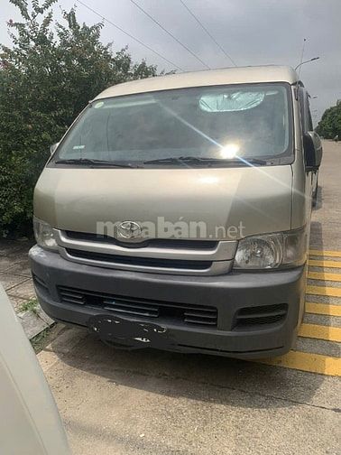 Bán xe tải van Toyota Hiace đời 2009