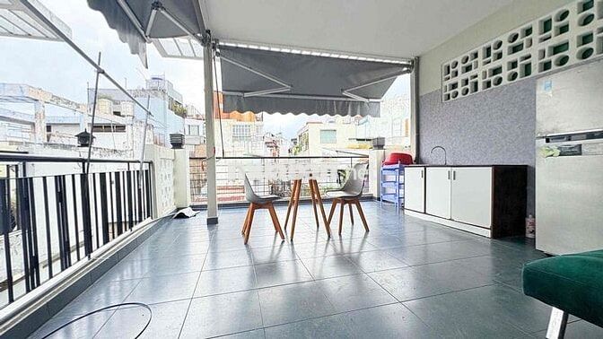 CHO THUÊ 2PN NGUYÊN TẦNG 70m2 Ở 3-4 NGƯỜI NGAY CẦU LÊ VĂN SỸ. GIẢM 500