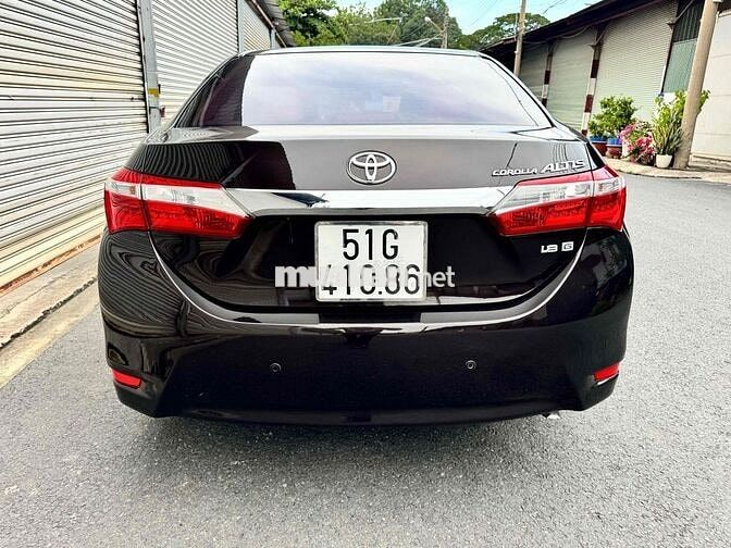 Toyota Corolla Altis 1.8 G 2017 Nâu đen