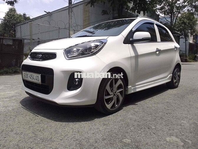 Kia Morning S full 2018 Số Tự Động Màu Trắng