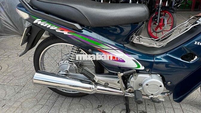 Honda Wave Alpha 100 Xanh ( hỗ trợ góp )