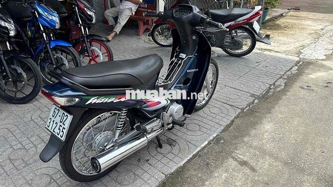 Honda Wave Alpha 100 Xanh ( hỗ trợ góp )