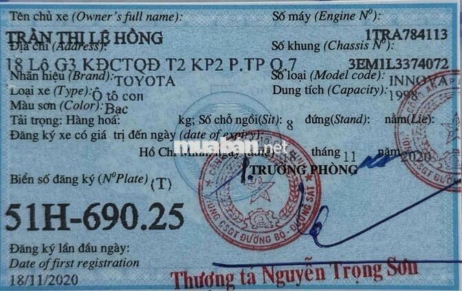 INNOVA 2.0E SX 2020MT MẪU MỚI 91000KM BẢOHANH1NAM