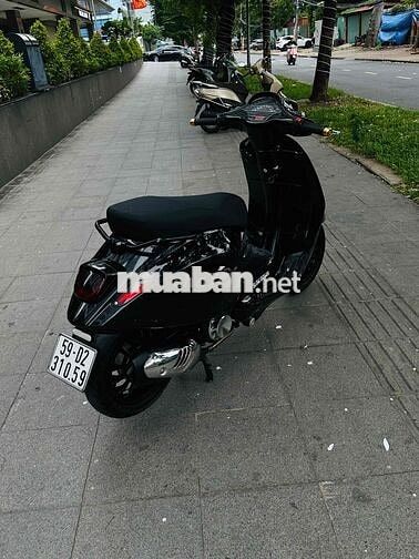 Piaggio Sprint Iget Abs 2017 Đen bóng