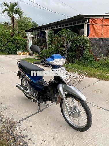 Honda Wave 50cc Xanh Bạc Đen