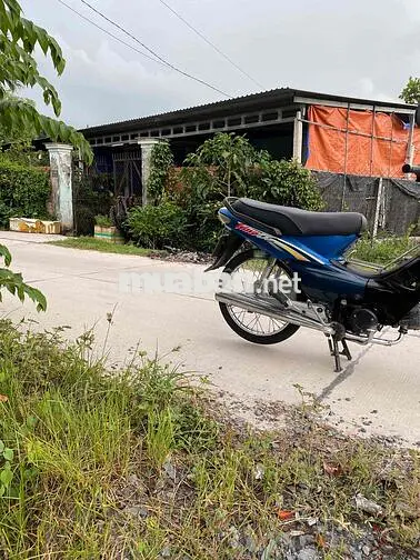 Honda Wave 50cc Xanh Bạc Đen