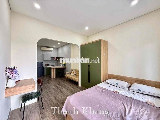 Cho Thuê Căn Hộ Xa Bếp Bancol Thang Máy Rộng 40m2 Ngay ĐH Bách Khoa