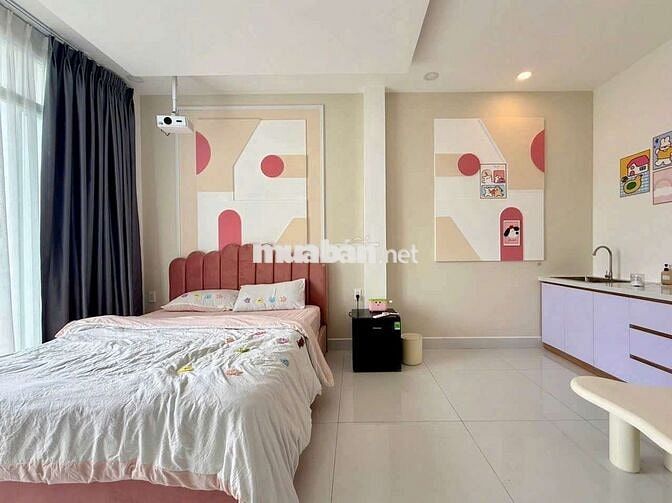 CHO THUÊ STUDIO 37M2 NGUYỄN VĂN ĐẬU - BAN CÔNG - GẦN CHỢ BÀ CHIỂU