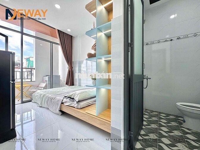 PHÒNG XÂY MỚI FULL NỘI THẤT MÁT GIẶT RIÊNG GẦN DH VĂN HIẾN