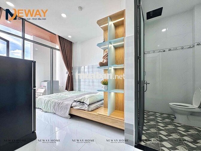 PHÒNG XÂY MỚI FULL NỘI THẤT MÁT GIẶT RIÊNG GẦN DH VĂN HIẾN