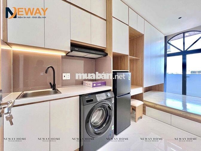 CĂN HỘ DỊCH VỤ ĐẦY ĐỦ NỘI THẤT BAN CÔNG RỘNG GẦN EMART PHAN HUY ÍCH