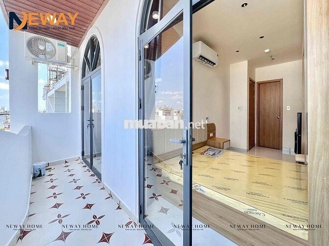 CĂN HỘ DỊCH VỤ ĐẦY ĐỦ NỘI THẤT BAN CÔNG RỘNG GẦN EMART PHAN HUY ÍCH