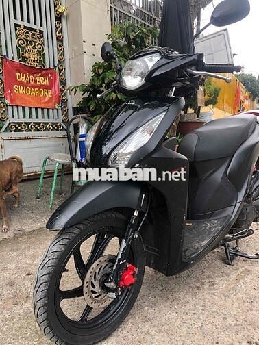 Honda Vision 2017 Đen 62584 km