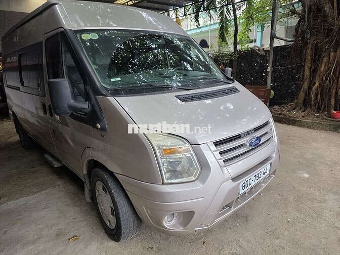 Ford Transit 2014 16 chỗ Bạc