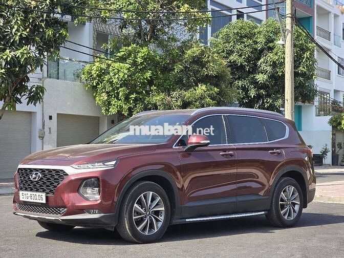 Hyundai SantaFe 2.2L SX 2020 Đỏ 7 chỗ
