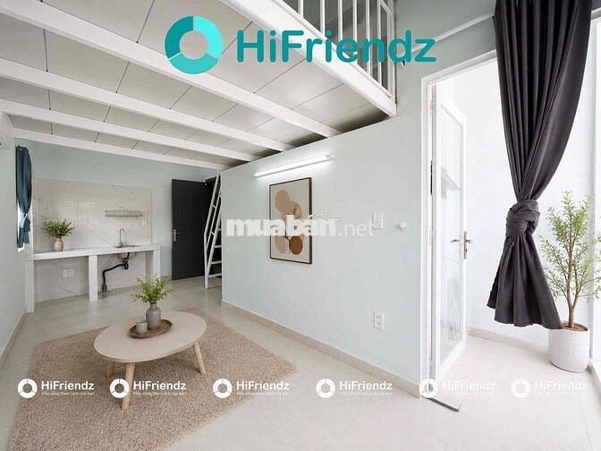 Phòng Gác xép BAN CÔNG thoáng mát đi bộ qua trường đại học Hutech