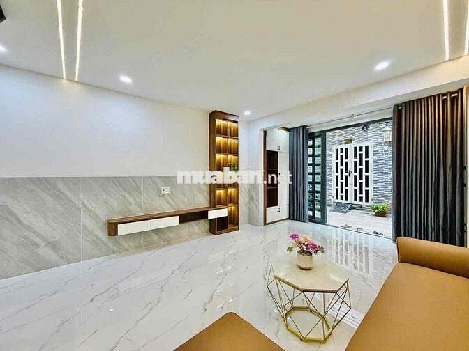 Nhà đường Quang Trung gò vấp 4.3x10,5m 2 PN