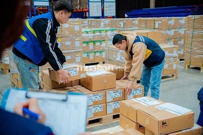 Tuyển Nhân Viên LĐPT Làm Kho Hàng, Đóng Gói Hóc Môn