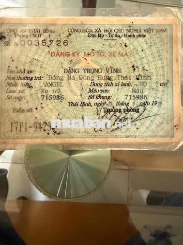 SYM Angel Nâu 80cc Nữ