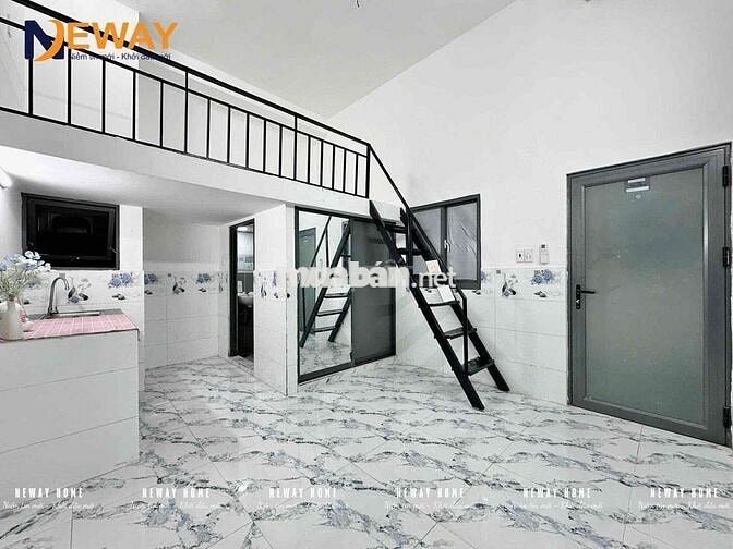 DUPLEX SẴN MÁY LẠNH VÀ TỦ LẠNH, QUA ĐẠI HỌC VĂN HIẾN CHỈ 8P ĐI XE