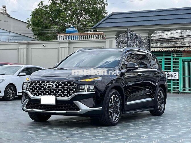 Hyundai SantaFe 2021 7 chỗ Tự động Đen