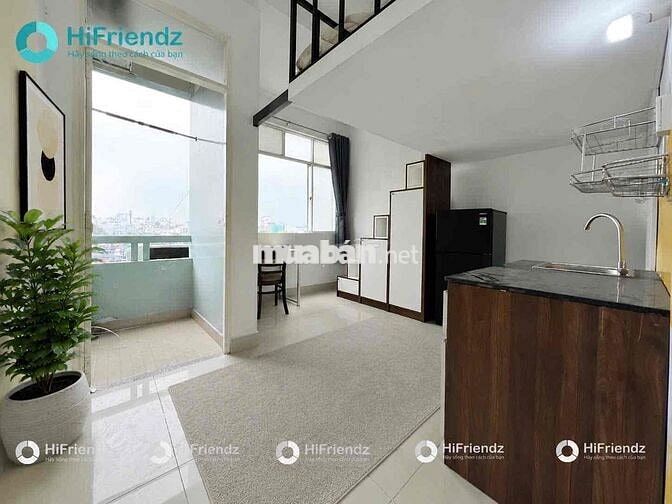 CHO THUÊ DUPLEX BAN CÔNG FULL NỘI THẤT NGAY TRUNG TÂM BÌNH THẠNH