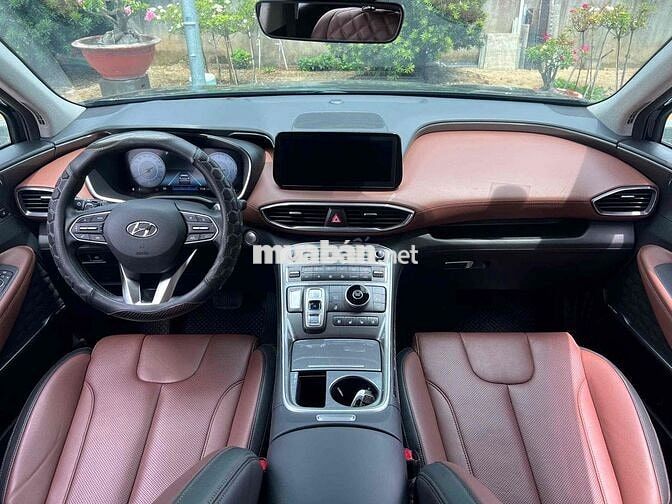 Hyundai SantaFe 2021 7 chỗ Tự động Đen