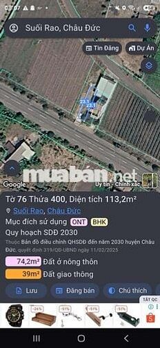 đất mặt tiền tỉnh lộ cực đẹp tiện mở quán tiệm