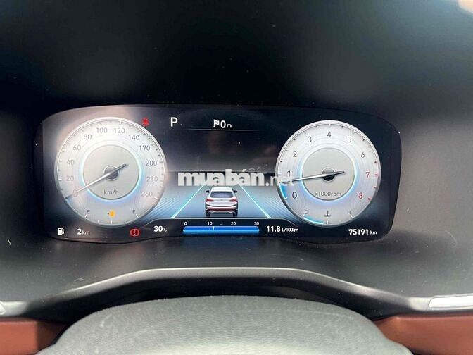 Hyundai SantaFe 2021 7 chỗ Tự động Đen