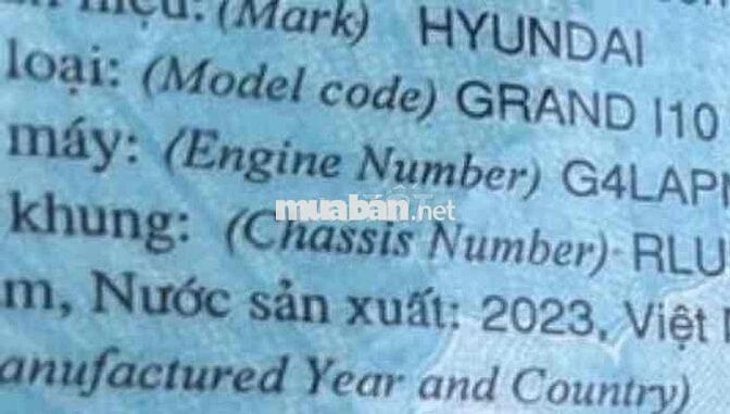 bán i10 2023 Trắng bản full, còn rất mới, bao test