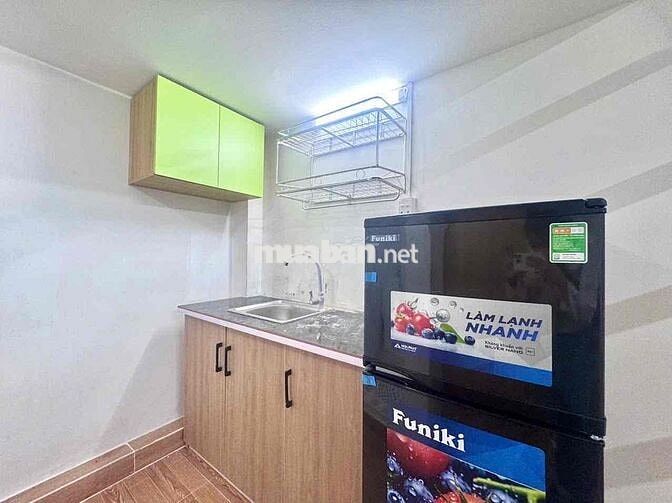 Phòng trọ có gác full nội thất ngay Hoàng Diệu 2,đh Ngân Hàng,UTE