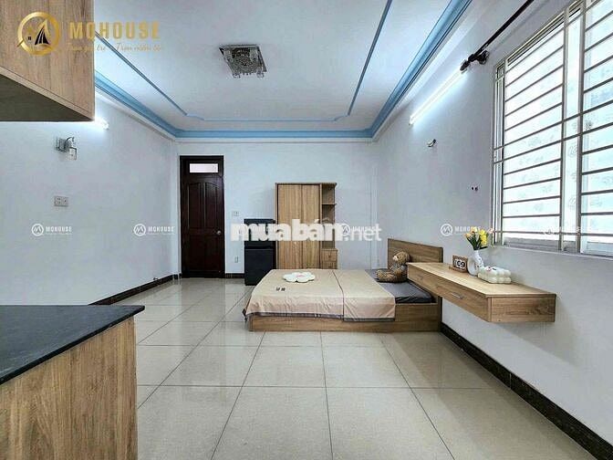 Căn Hộ Studio- 30n2 - Full Nội Thất - Máy Giặt Riêng- Etown cộng hoà