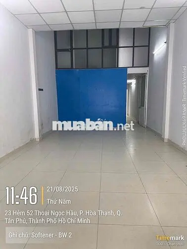 Ngay Âu Cơ & Thoại Ngọc Thầu! Nhà vừa ở, kinh doanh, kho. Hẻm xe tải