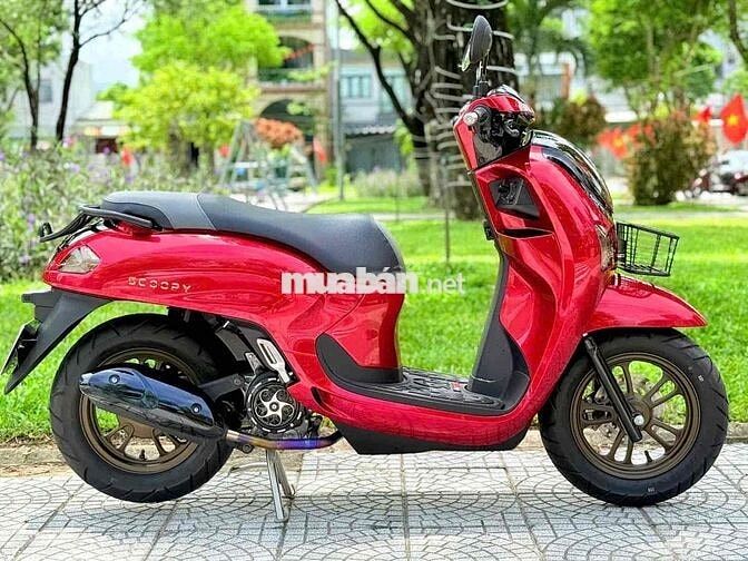 Honda Scoopy 2025 màu Đỏ