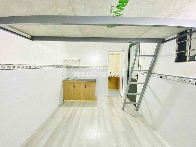 DẠNG DUPLEX BÌNH DÂN MỚI XÂY NGAY ĐẠI HỌC CÔNG THƯƠNG TRỆT GÁC M8