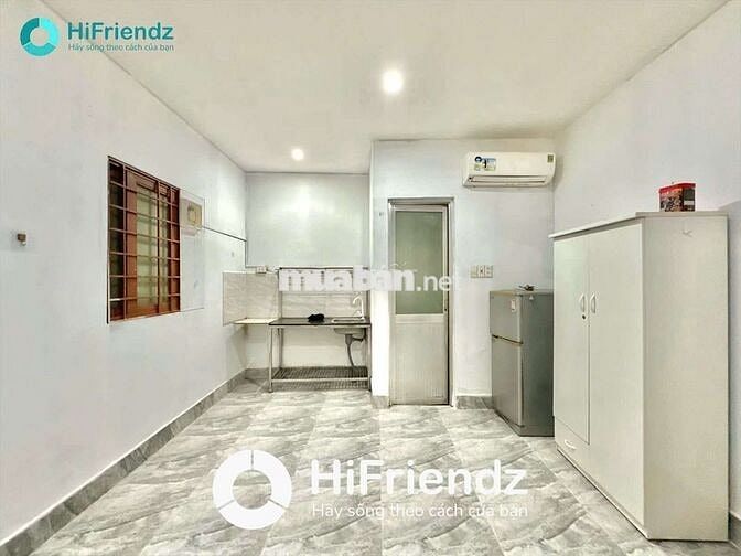 PHÒNG STUDIO FULL NỘI THẤT - 5P HUIT - VHU - HỖ TRỢ CỌC - CÓ THANG MÁY