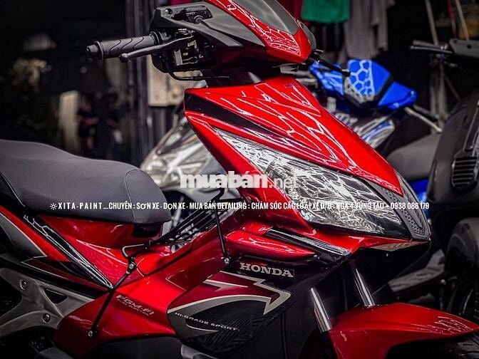 Honda Air Blade Fi Up Thái 2013 Đỏ Đen