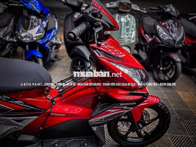 Honda Air Blade Fi Up Thái 2013 Đỏ Đen