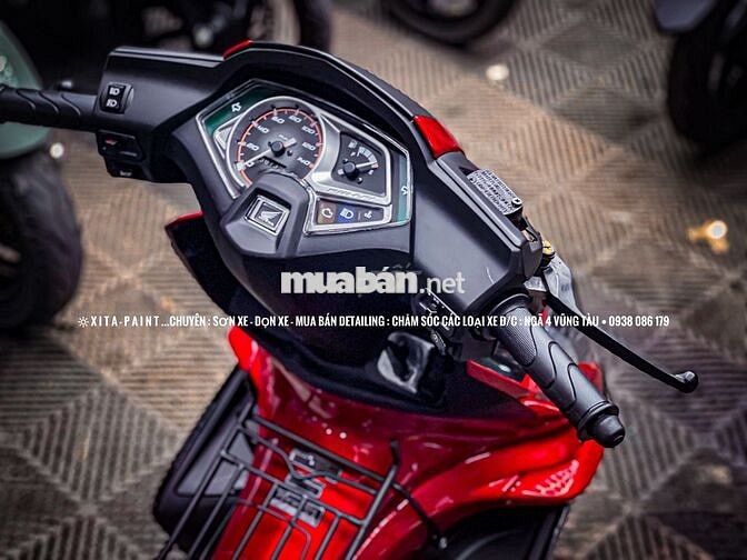Honda Air Blade Fi Up Thái 2013 Đỏ Đen