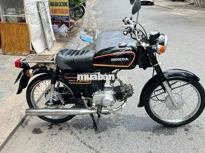 Honda CD50 Đen Nhật Bản