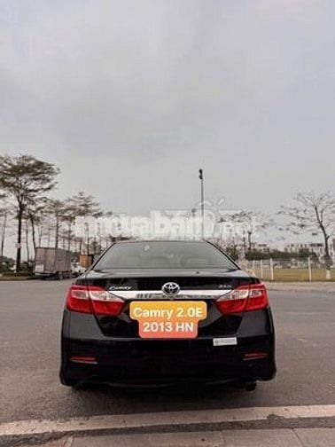 Toyota Camry 2.0E 2013 Đen 120.000km